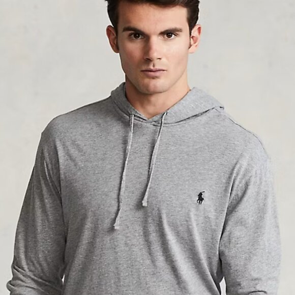Polo Ralph Lauren Other - Polo Ralph Lauren | Jersey Hooded T-Shirt | Gray | Size 2XLT